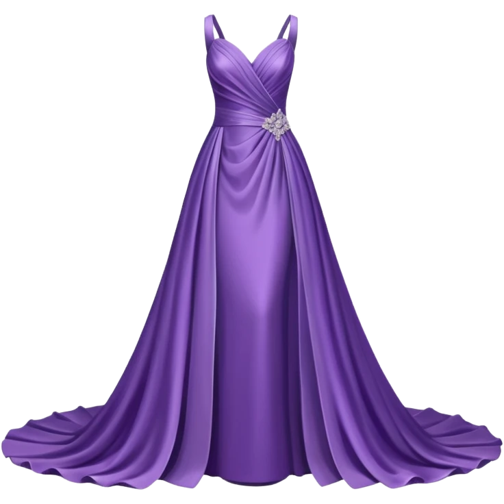 purple wedding dress emoji