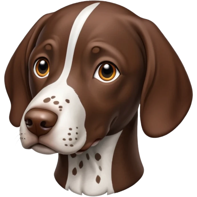 German shorthaired pointer emoji