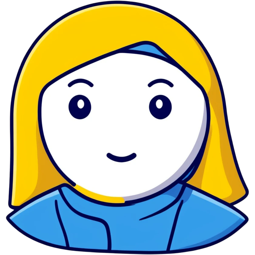 faceless blue emoji emoji
