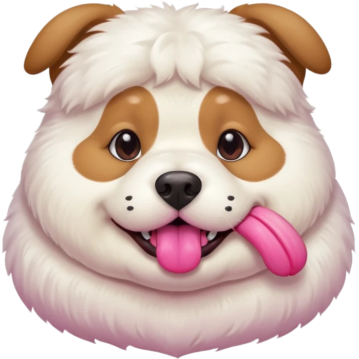 Fattest dog in the world emoji