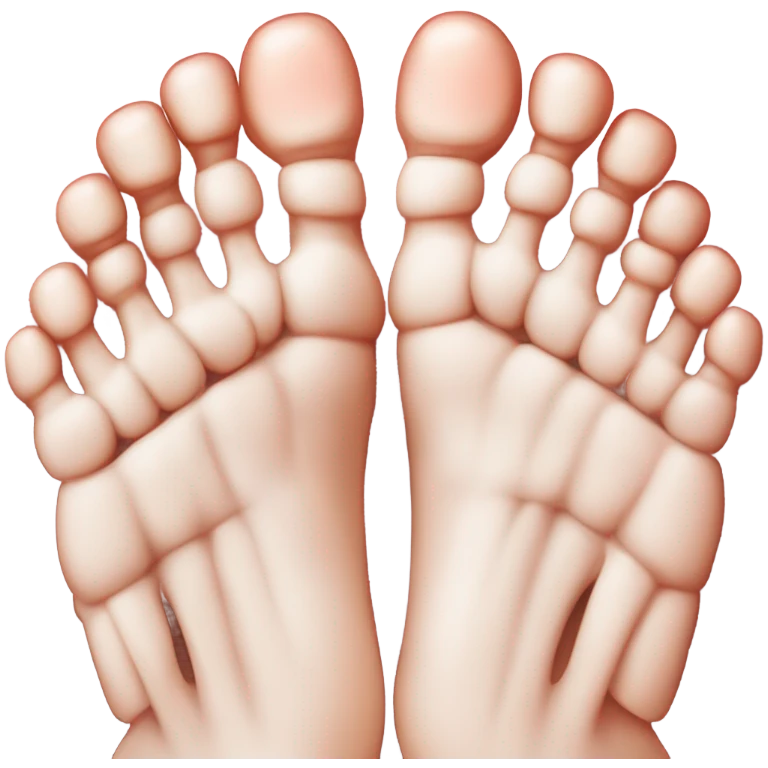 Webbed toes emoji