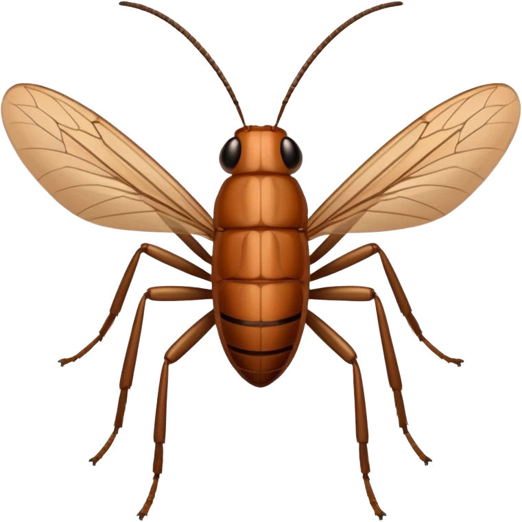 cricket 🦗, brown emoji