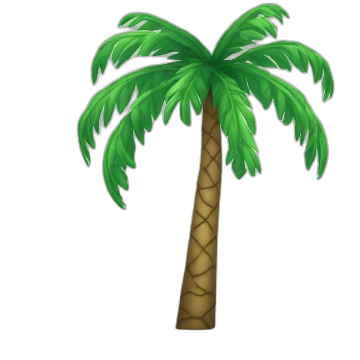christmas palm tree emoji