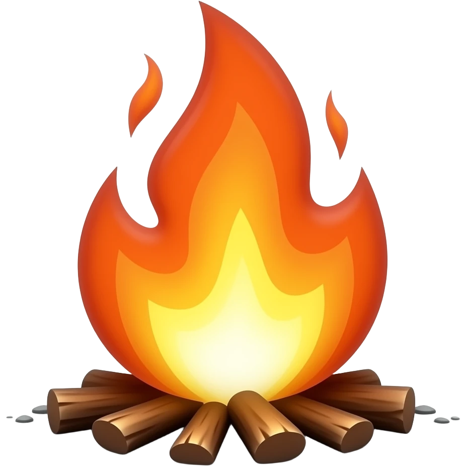 dying out fire emoji