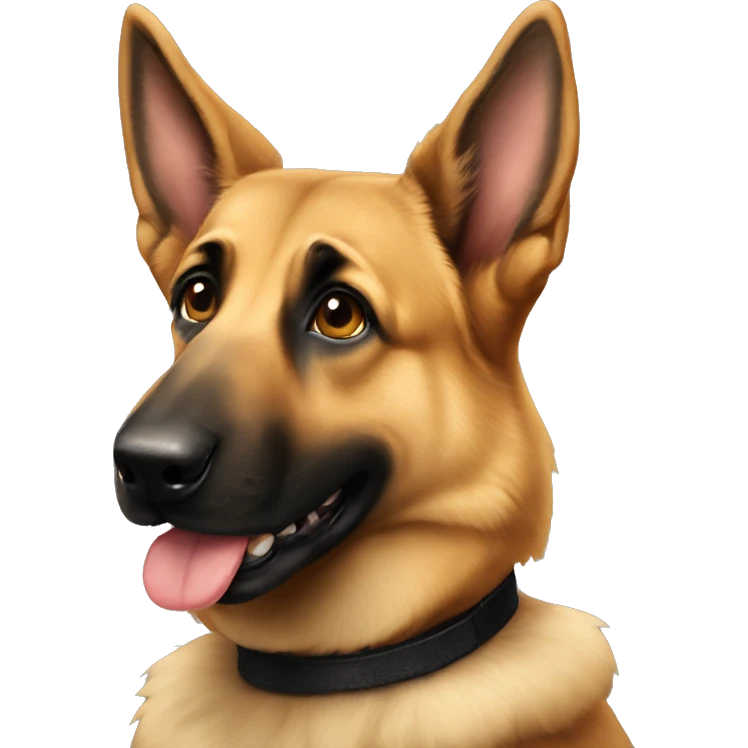 German Shepard  emoji