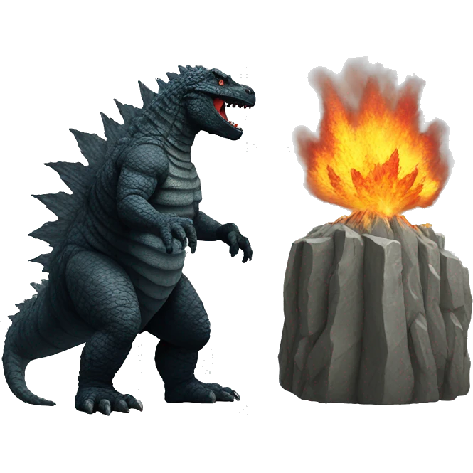 Godzilla emoji