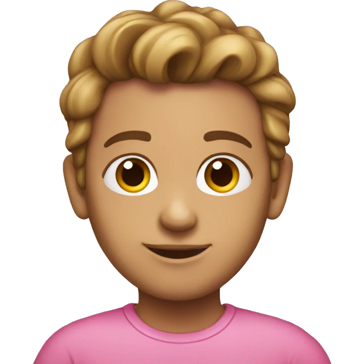 Pink emoji