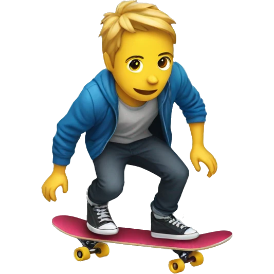 sigma-on-a-skateboard emoji