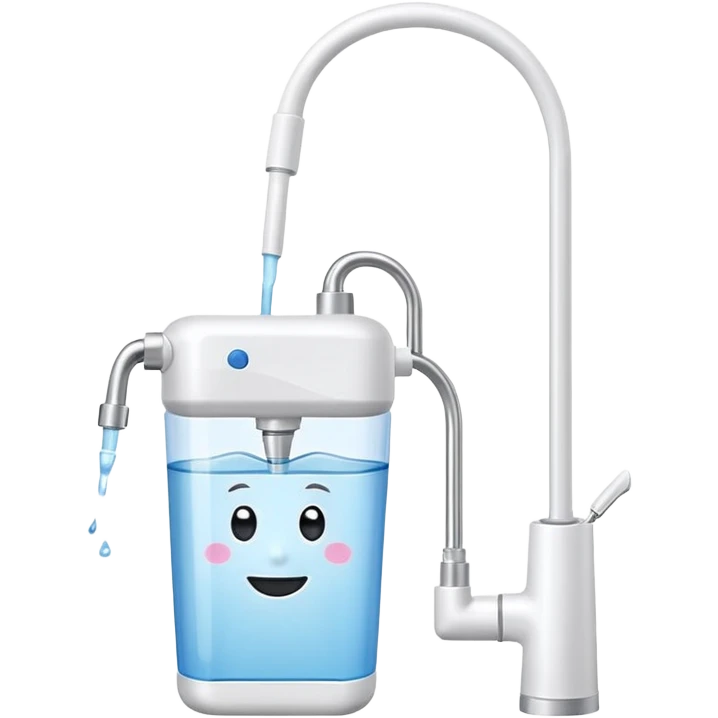 Dental irrigator  emoji