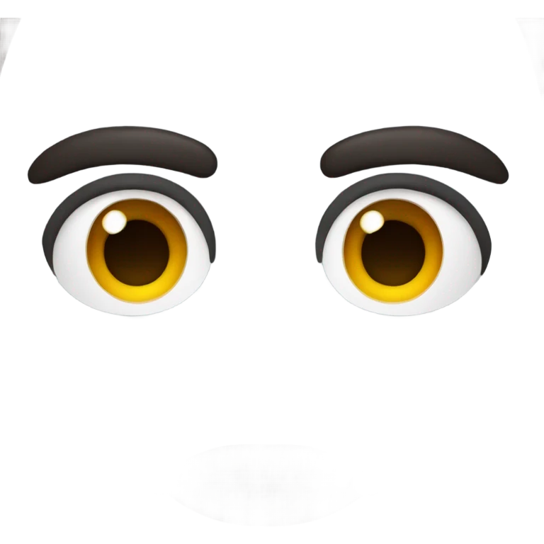 Someone with unibrow emoji