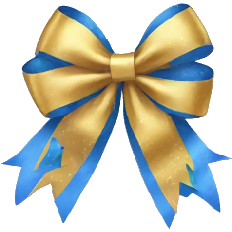 New Year's bow  emoji