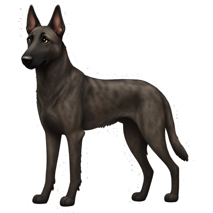 Brindle Dutch shepherd  emoji
