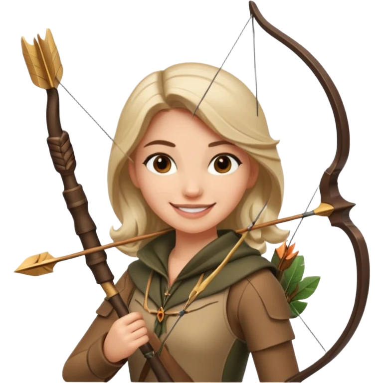 ich möchte ein Emoji einer Jägerin emoji