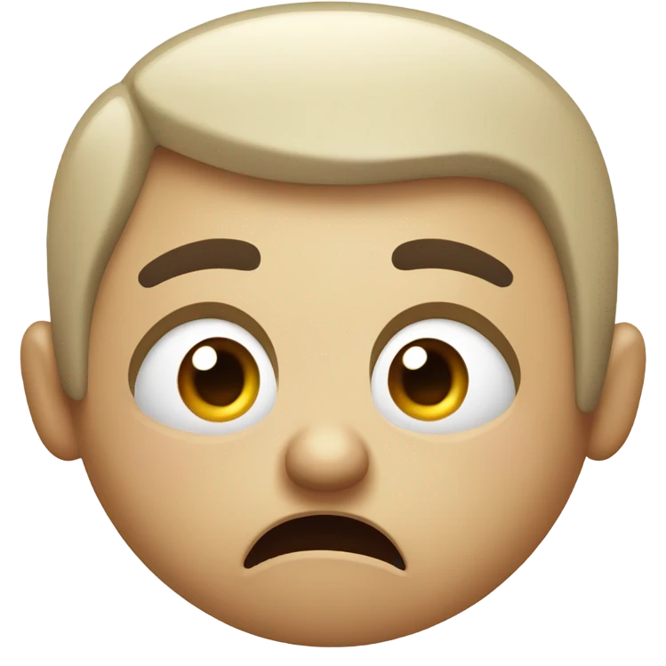 Being in shock and disgusted face emoji