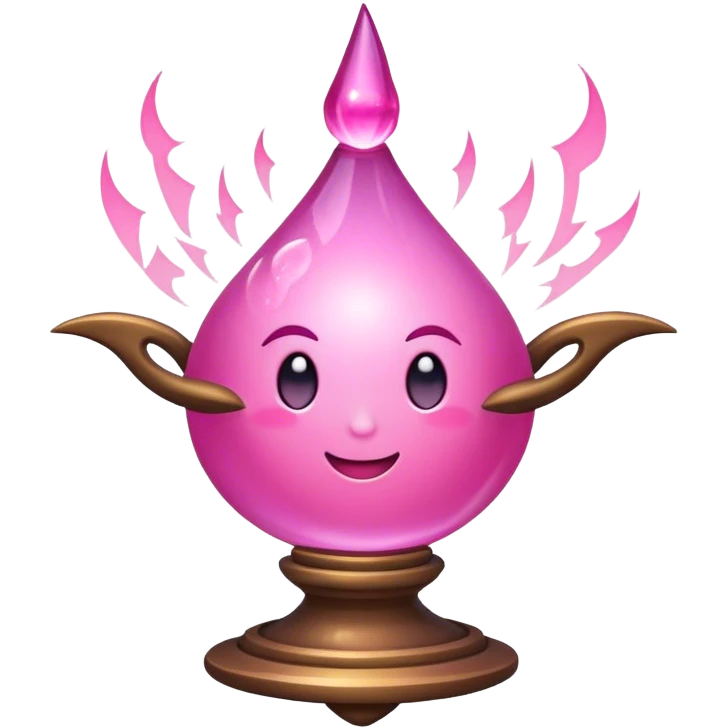 pink magic emoji