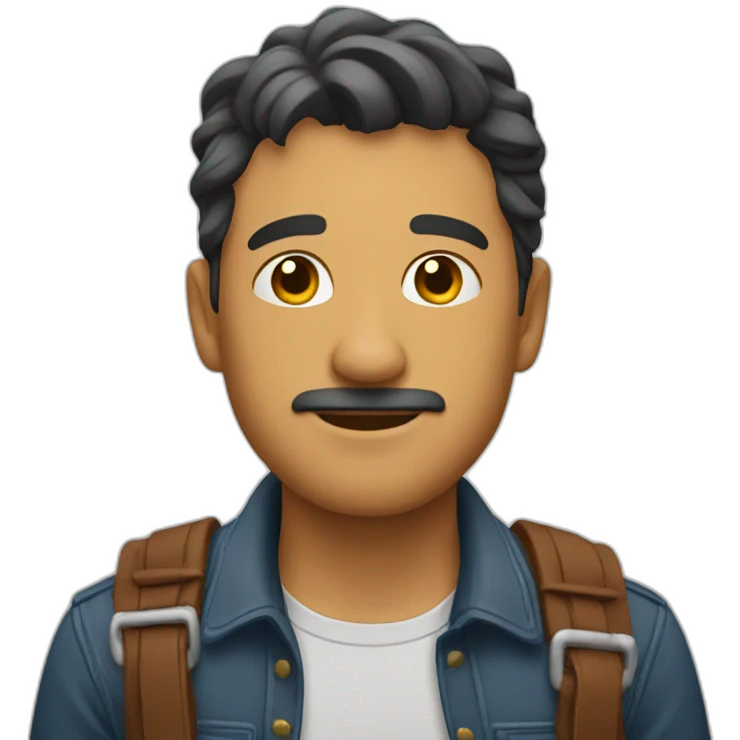 hombre canoso emoji