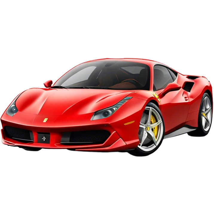 Ferrari 488 GTB - Ferrari (Model Year: 2020) (Iconic colour: Red) emoji