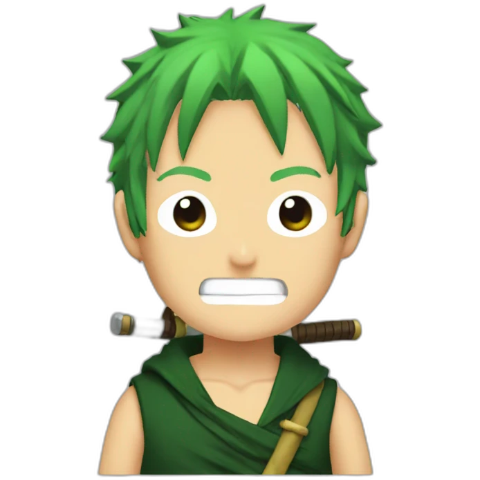 zoro one piece emoji