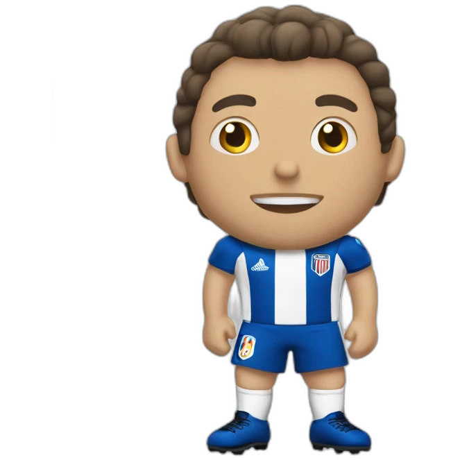 Arquero de futbol cuerpo completo emoji