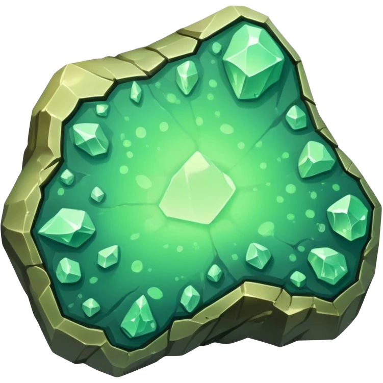 uranium ore rock emoji