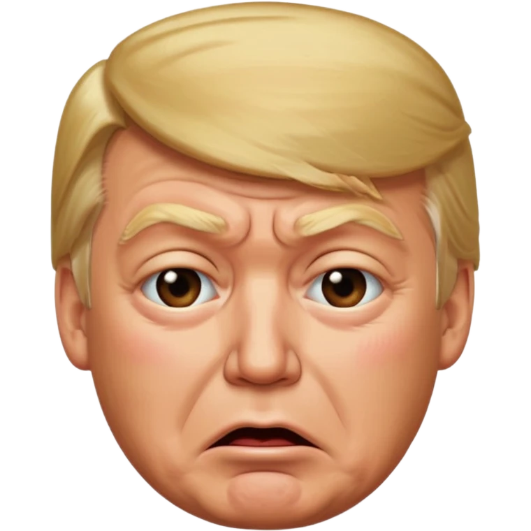Donald trump crying emoji