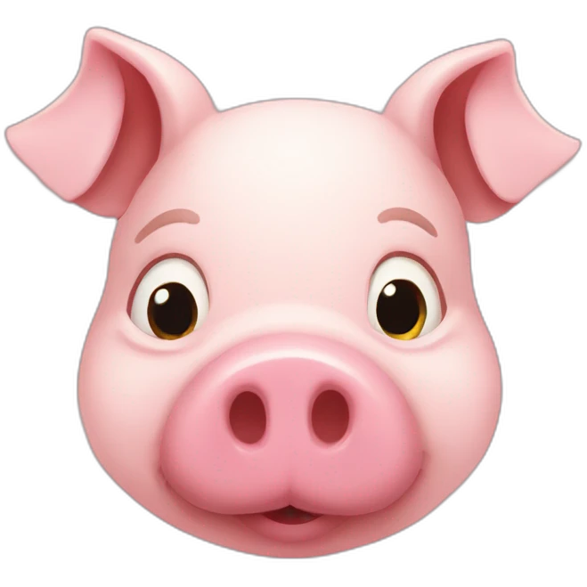 felpa pig emoji