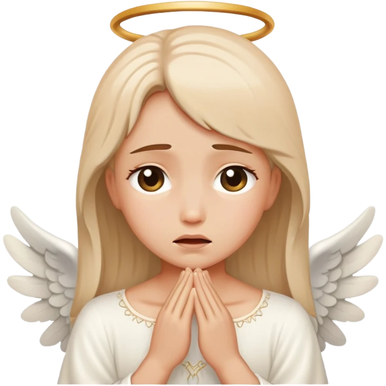 Ange pleure emoji