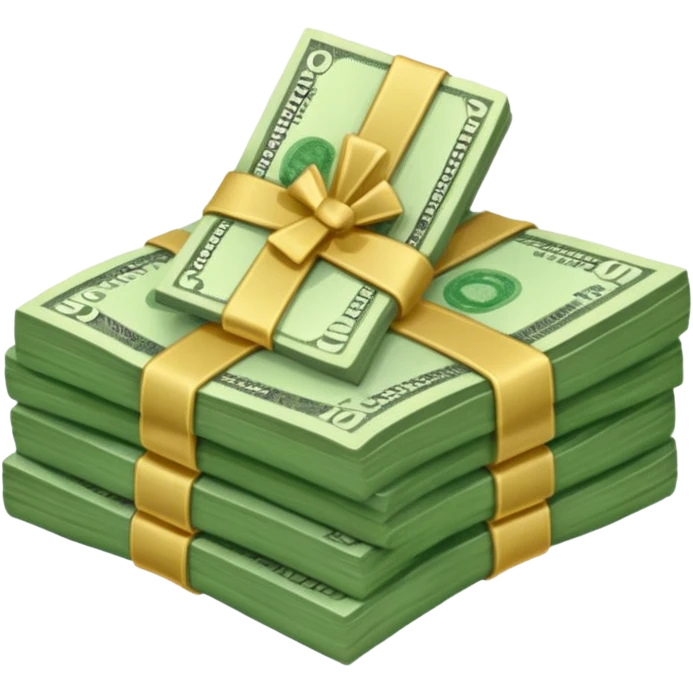 a wad of money  emoji