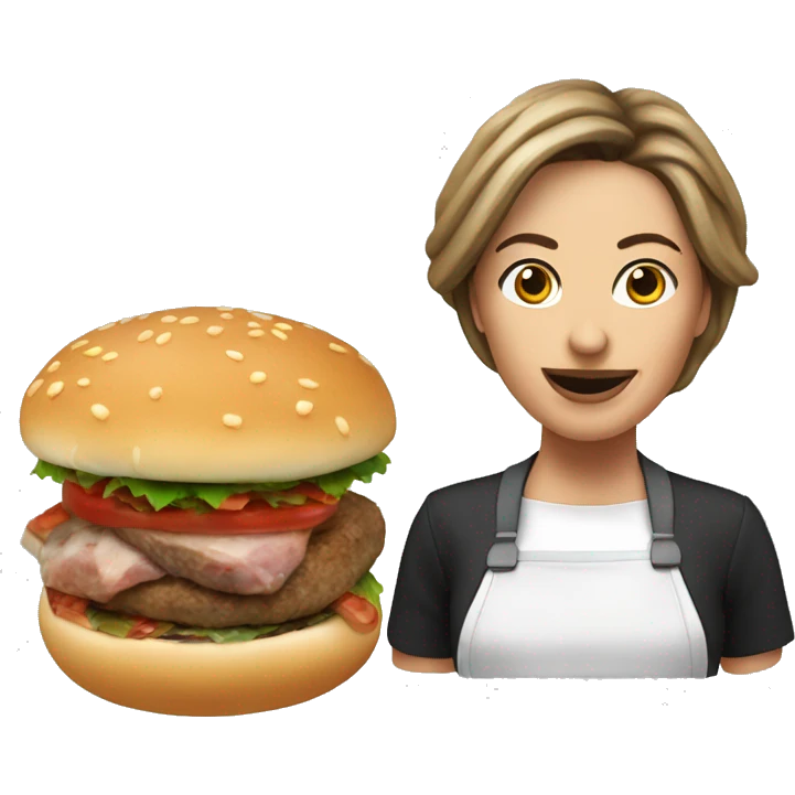 Giorgia Meloni with kebab emoji