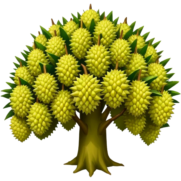 ต้นทุเรียนมีลูก emoji