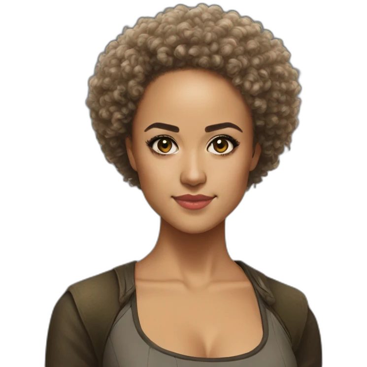 Nathalie Emmanuel missandei realistic emoji