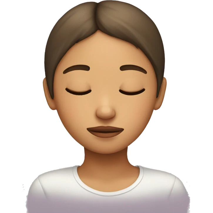 Sleeping girl  emoji