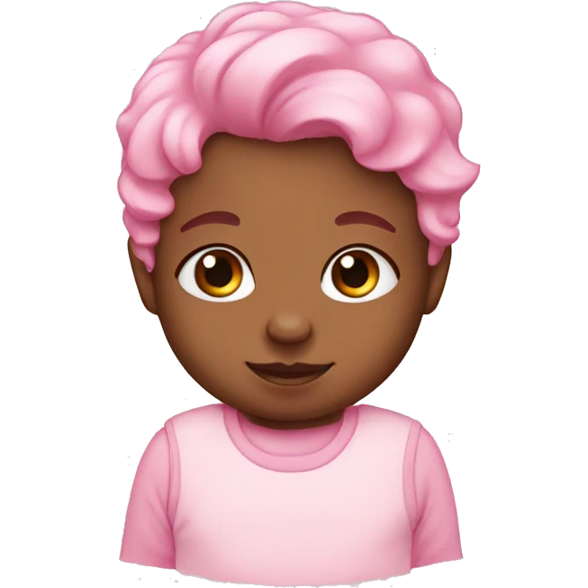 Baby pink emoji