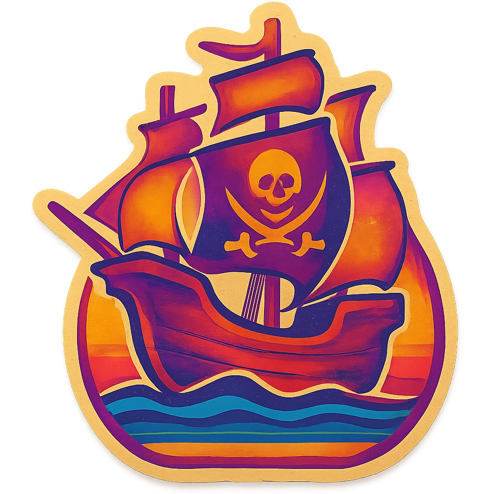 pirate ship emoji