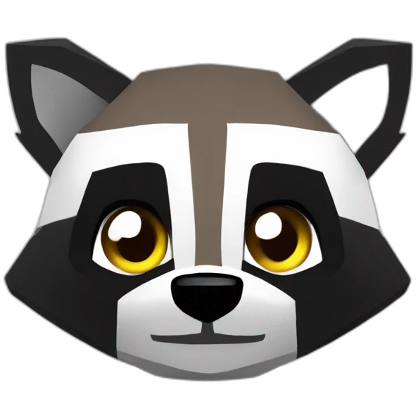 racoon minecraft emoji