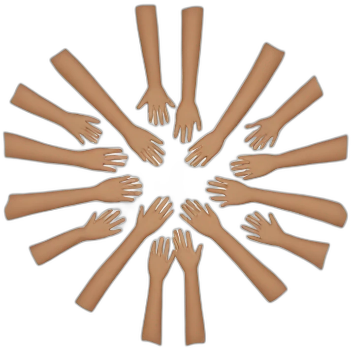 people putting hands together emoji