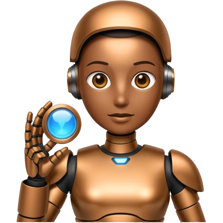 Create for me an image or emoji when an AI comes & changes the world of search engines. emoji