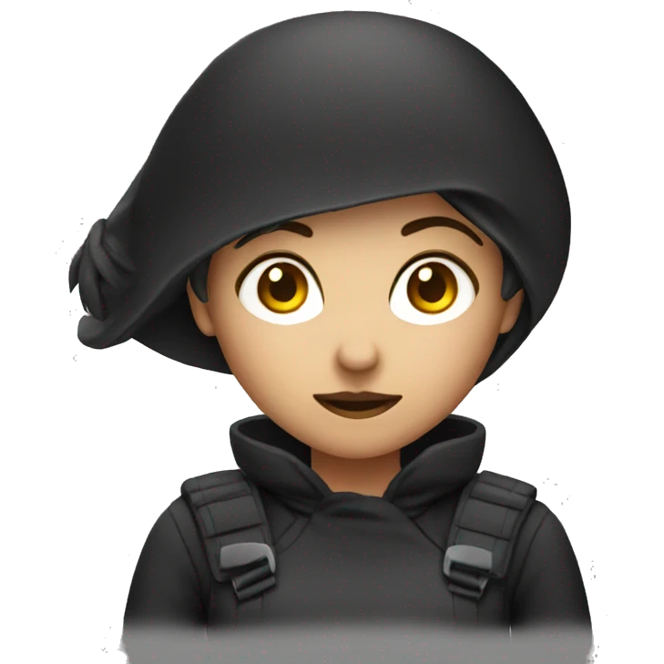 female thief emoji
