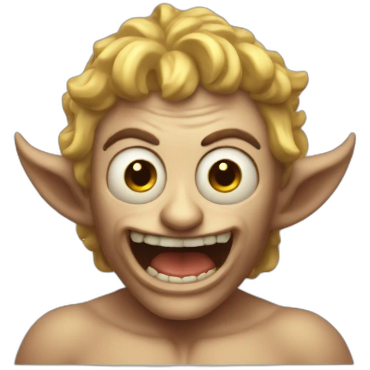 Demon Salvatore avec une tétine emoji