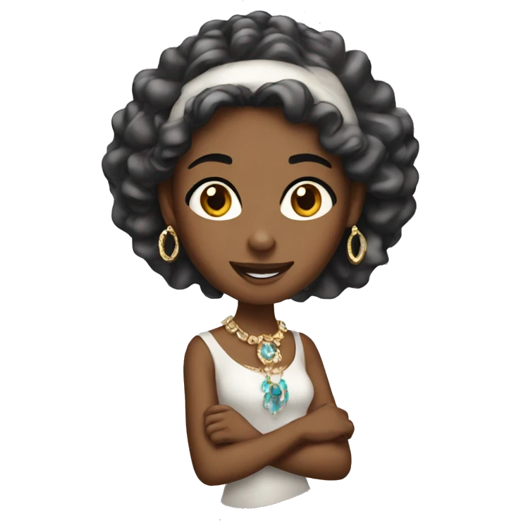 making jewerly girl emoji
