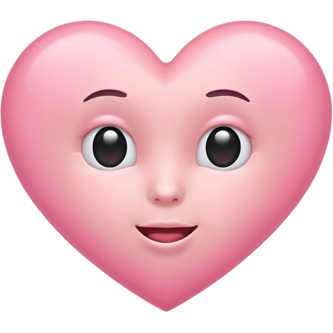 a babypink heart imoji emoji