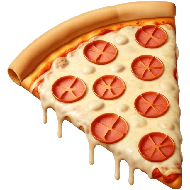 Pizza no cheese  emoji