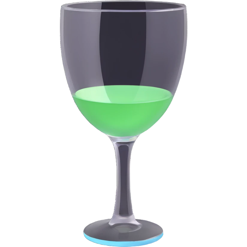 glass with nothing emoji
