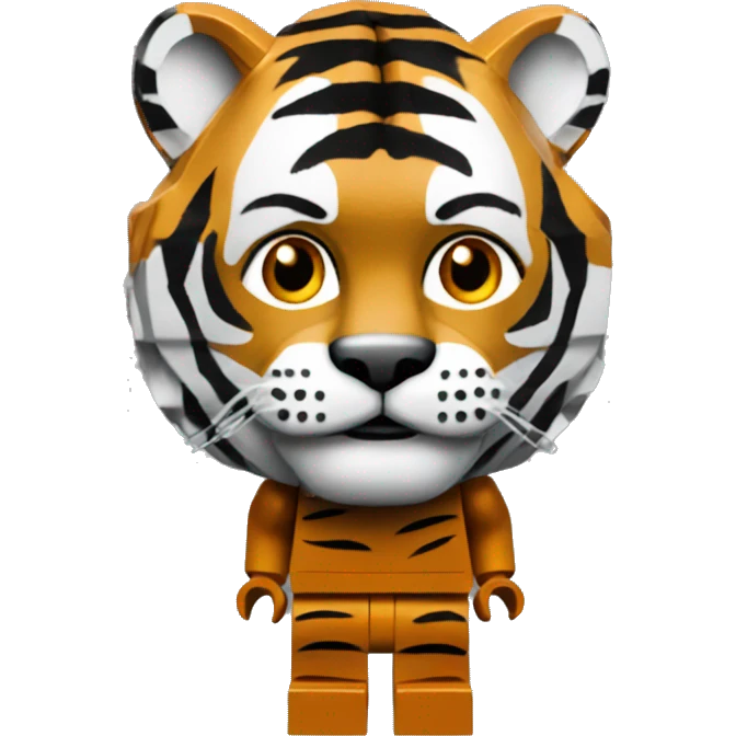 Tiger Wood lego full body emoji