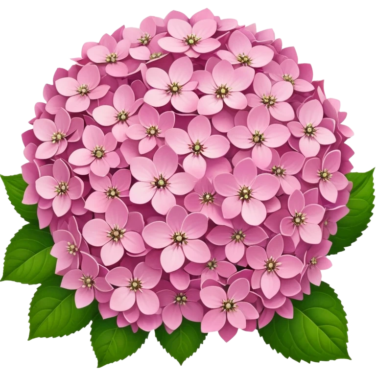 Cherry hydrangea emoji
