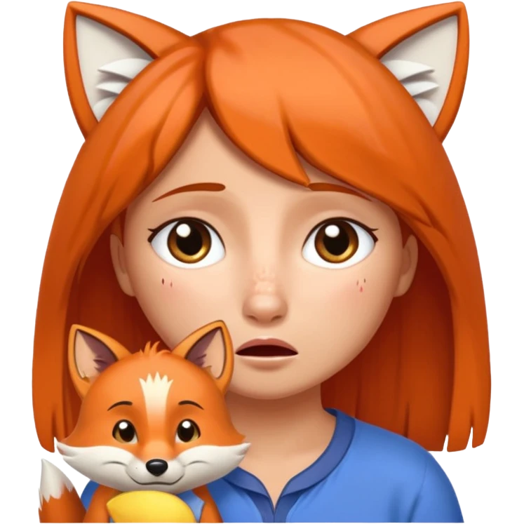 Make Dora and Swiper the fox crying emoji