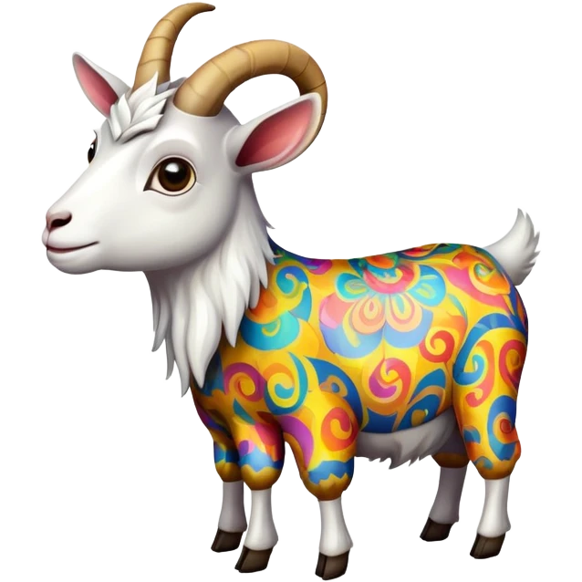 Funky goat  emoji