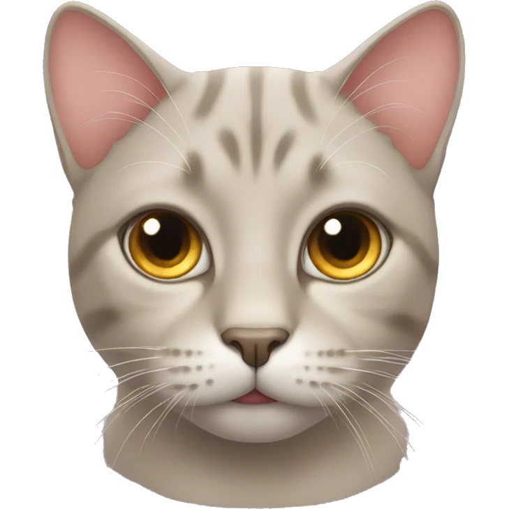 cat with sparkling eyes emoji