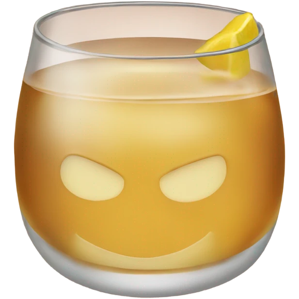 whiskey sour emoji
