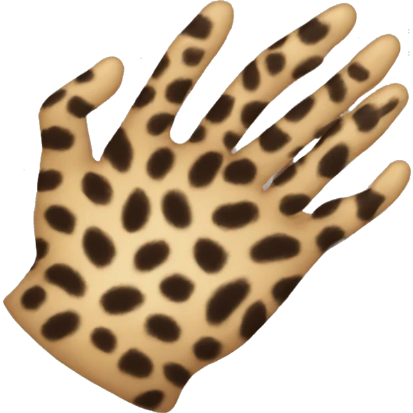 Leopard claws emoji